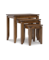 Signature Design By Ashley Brentmond Accent Table, Set Of 3 In Brown