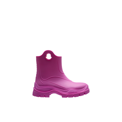 Moncler Misty Rain Boots Pink In Purple