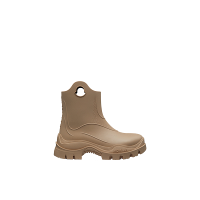 Moncler Collection Misty Rain Boots Brown In Marron