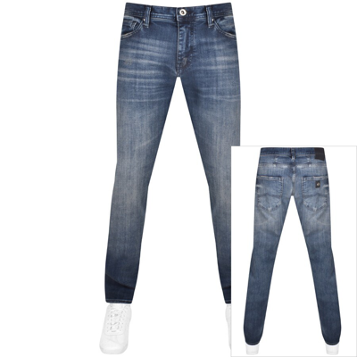 Armani Exchange J16 Straight Fit Jeans Blue