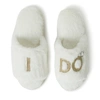 Dearfoams Bride And Bridesmaids Slide Slippers, Online Only In White