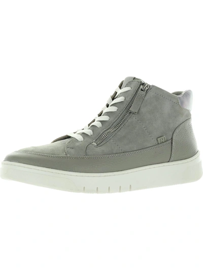 Naturalizer Hadley Hi Womens Suede Lifestyle High-top Sneakers In Multi
