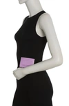 Marc Jacobs Leather Card Case In Regal Orchid