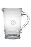 Juliska Clear Berry & Glass Thread Pitcher In Clear