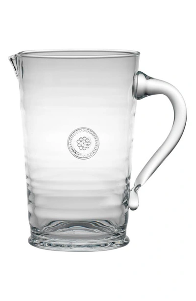 JULISKA BERRY & THREAD GLASS PITCHER