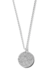 Ippolita Medium Flower Pendant Necklace In Sterling Silver With Diamonds