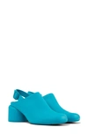 Camper Niki 65mm Blook Heel Pumps In Blue