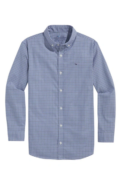 VINEYARD VINES ON-THE-GO BRRRº CHECK BUTTON-DOWN SHIRT