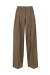 THEORY THEORY TROUSERS WITH PLEATS