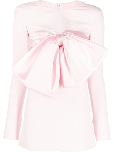 Giambattista Valli Woman Short Dress Pink Size 8 Viscose In Multi