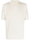 Giuliva Heritage The Theo Polo Shirt In Ivory