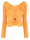 Jacquemus Sweater  Woman Color Orange In Light Orange