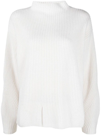 Le Kasha Womens Nude Regular-fit Round-neck Cashmere-knit Jumper In Light Beige