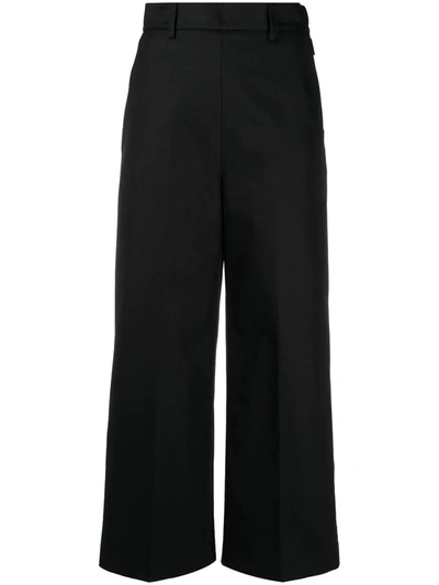 Msgm Trousers In Black