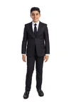 Perry Ellis Solid 5-piece Set In Dark Grey