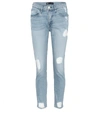 3X1 SLIM BOY TOY HIGH-RISE CROPPED JEANS,P00258659