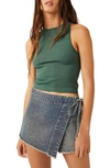 FREE PEOPLE HAYLEY RACERBACK BRAMI CROP TOP