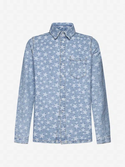 Erl Shirt In Light Blue