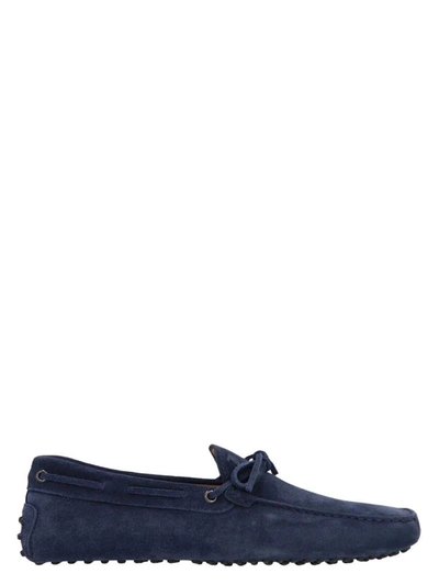 Tod's 'gommino' Loafers In Blue