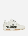 Off-white Out Of Office “for Walking” Leather Sneakers In White