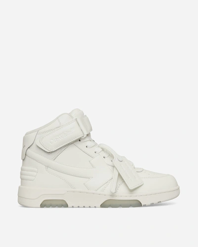 Off-white Leather Out Of Office High-top Sneakers In White