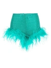 OSEREE OSÉREE LUMIERE PLUMAGE SHORTS CLOTHING