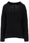 TOM FORD TOM FORD V-NECK SWEATER IN ALPACA WOOL