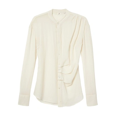 Bite Studios Georgette Shirt In White