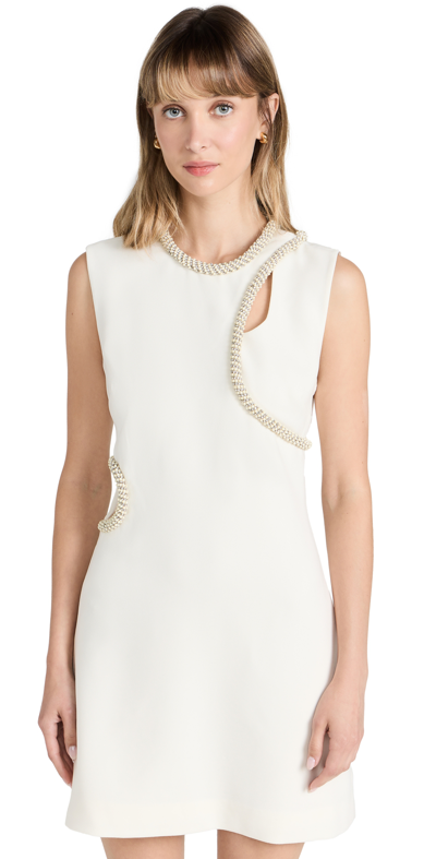 Simkhai Kat Dress In Natural White