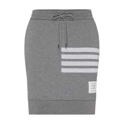 Thom Browne Mini-skirt In Med_grey