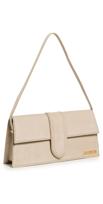 Jacquemus Le Bambino Long Bag In Dark Beige