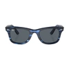 Ray Ban Original Wayfarer Square-frame Sunglasses In Striped_blue_blue