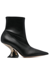 CASADEI ELODIE 90MM ANKLE BOOTS