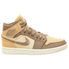 Jordan Women's Air  1 Mid Se Shoes In Celestial Gold/muslin/desert