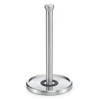Polder Single-tear Paper Towel Holder With Heavyweight Base, Stainless Steel In Silver