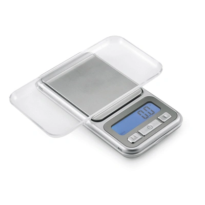 POLDER DIGITAL POCKET SCALE, SILVER