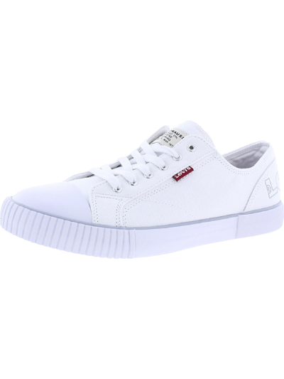 Levi's Pu Sneakers In White - White