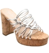 Charles By Charles David Meadow Sandals In Silver