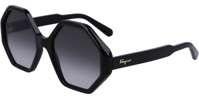 Ferragamo Women's Fashion 55mm Sunglasses In Grey