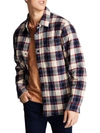 AND NOW THIS MENS COTTON PLAID SHIRT JACKET