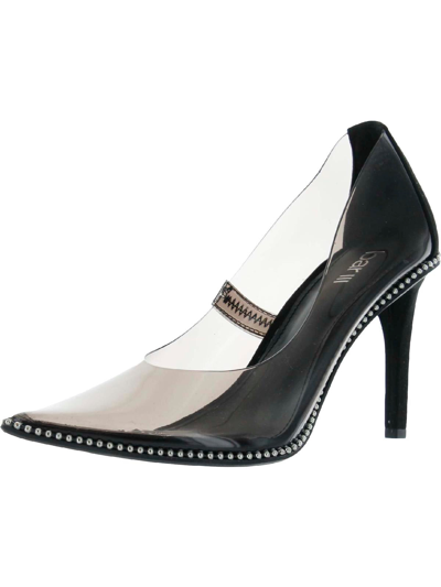 Bar Iii Binsa 3p Womens Clear Studded Pumps In Multi