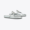 Tory Burch Miller Cloud Sandal In Argento