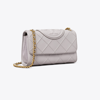 Tory Burch Small Fleming Soft Convertible Shoulder Bag In Bay Gray