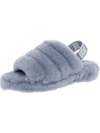 UGG FLUFF YEAH WOMENS SHEARLING SLINGBACK SLIDE SLIPPERS