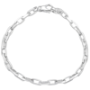 Pompeii3 Men's Link 14k Gold (19gram) Or Platinum (30gram) 3mm Bracelet 8.5" In Multi