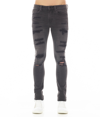 Hvman Strat Ripped Super Skinny Jeans In Multi