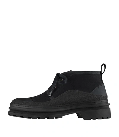 A.p.c. Faustine Basse Boots In Black