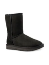 UGG CLASSIC SHORT II WOMENS LINED SUEDE CASUAL BOOTS