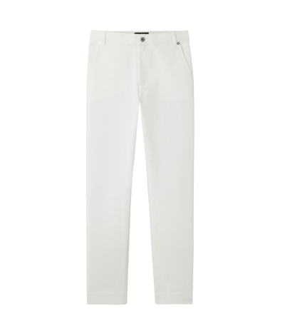Apc Chic Jeans In White