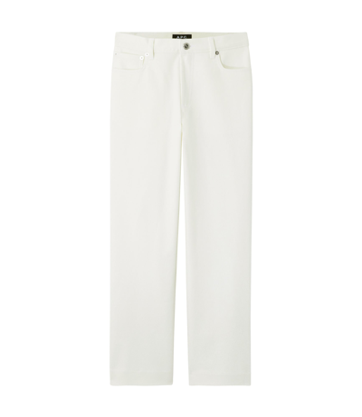 Apc Jeans Sailor White